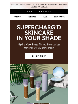Fenty Beauty - Let Hydra Vizor Huez do all the flexin’