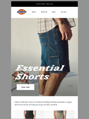 Dickies - Stock Up On Summer Utility