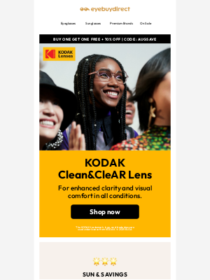 EyeBuyDirect - 🎯 See the Difference with KODAK Lenses