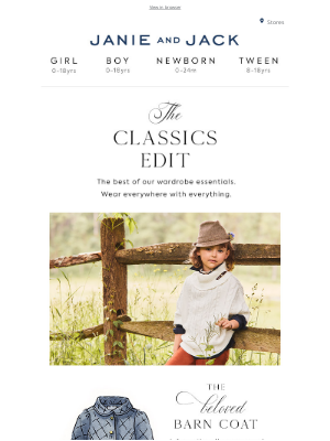 Janie and Jack - Forever classics: our wardrobe essentials for girls