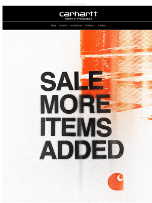 Carhartt WIP - SALE: More Items Added