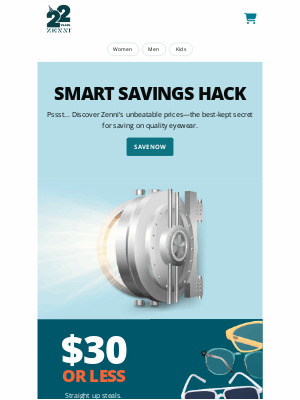 Zenni Optical - This Hack = Savings That Hit Different! 🤑
