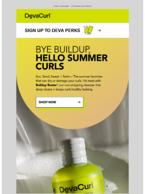 DevaCurl - 🏖️ Sun, Sand, Swim then Buildup Buster...