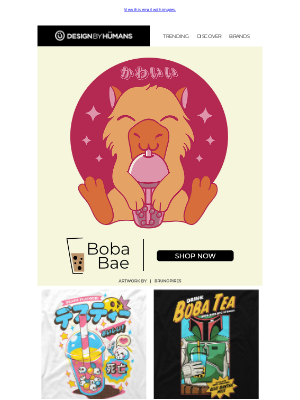 DesignByHumans - Bubble Tea Lovers, This One’s for You 🧋