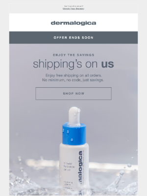 Dermalogica - ⏰ Final Call: Free shipping on everything!