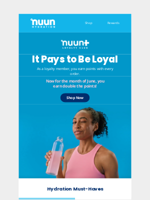 nuun hydration - 2X The Points, 2X The Hydration 🛒💧