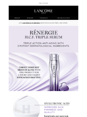 Lancome (Canada) - How to complement our most powerful serum​