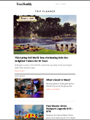 Texas Monthly - Experience Something New This Summer