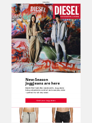 Diesel - Still Thinking About JoggJeans? So Are We.