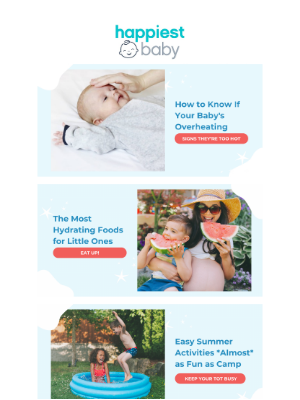 Happiest Baby - Signs Your Baby Is Too Hot