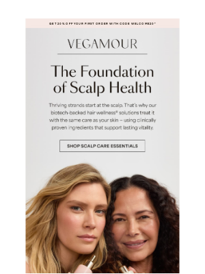 VEGAMOUR - PSA: Serums aren’t just for your face
