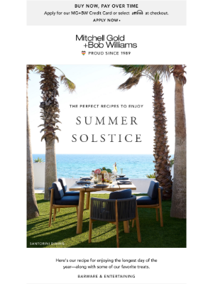 MGBWhome - 🍹3 Summer Solstice Recipes