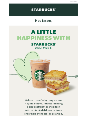 Starbucks UK - Put a smile on someones face - Or yours!
