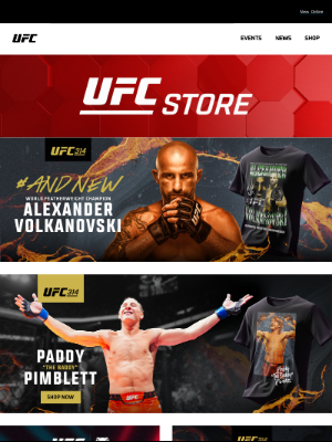 Ultimate Fighting Championship - Shop UFC 314 at UFC Store!