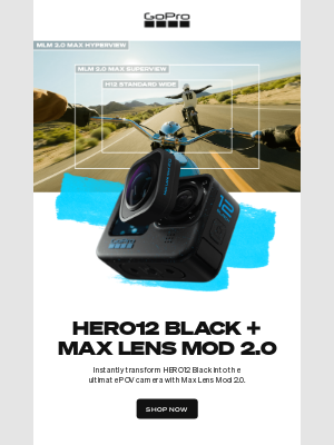 GoPro - Gear Up with HERO12 Black + Max Lens Mod 2.0 Bundle and Discover Great Deals 🤩