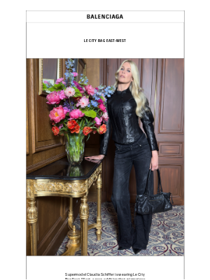 Balenciaga - Le City Bag East-West