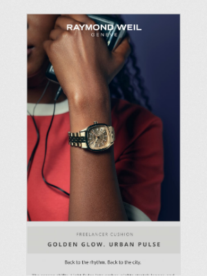 Raymond Weil - Back to the rhythm. Back to the city.