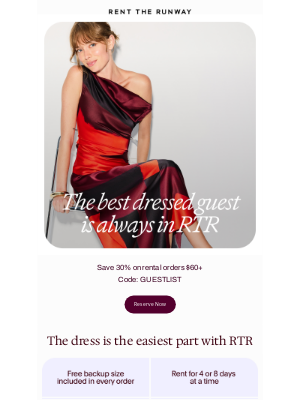 Rent the Runway - Best guest dresses, covered