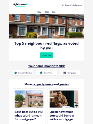 🚨👃 Top 5 neighbour red flags, as voted by you