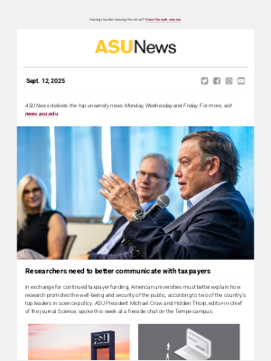 Arizona State University - What researchers owe taxpayers