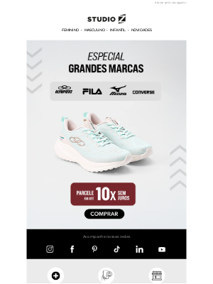 Studio Z (Brazil) - 👟Aproveite grandes marcas