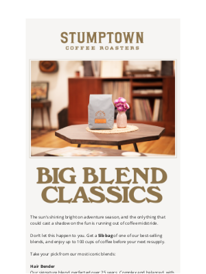 Stumptown Coffee Roasters - Your favorite blends—but so extra
