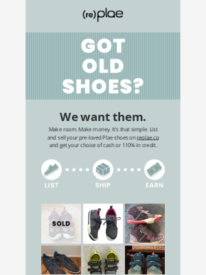 plae - Got Used PLAE shoes? Turn Them Into Cash (or 110% Credit) 💸