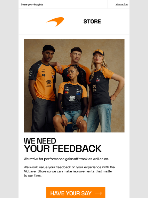 McLaren Store - How are we doing ✍️