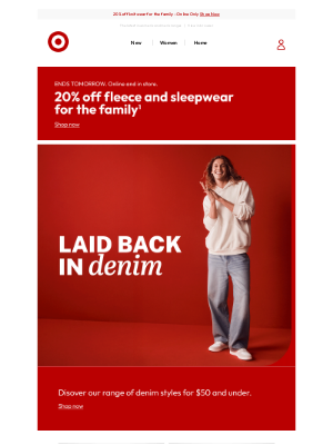 Target (Australia) - Laid back denim styles for $50 & under