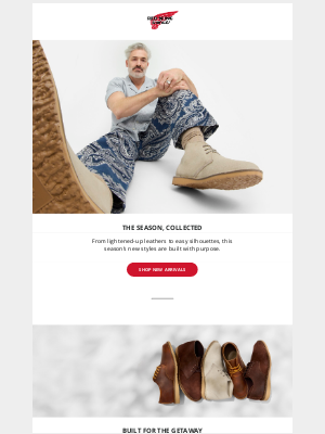 Red Wing Heritage - Everything NEW for Spring & Summer