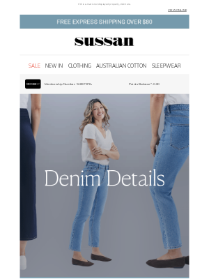 Sussan Corporation Pty Ltd - Your Perfect Denim Match