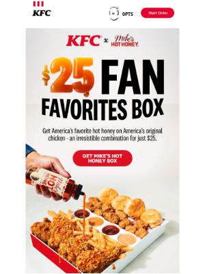 KFC - 😍 $25 Fan Favorite Box!!!