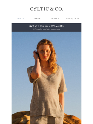 Celtic & Co - Summer nights | £20 off ending soon