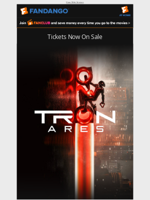 Fandango - Get Tickets for Tron: Ares