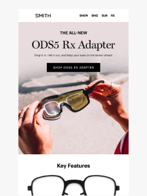 SMITH OPTICS - The ALL-NEW ODS5 Rx Adapter