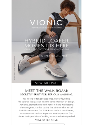 Vionic - Walk Roam Loafer:  Secretly built for serious walking.