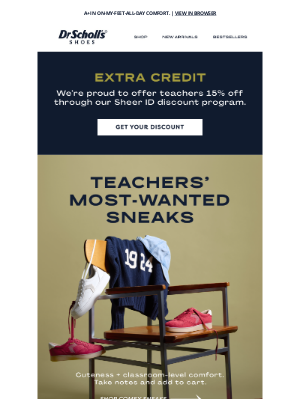 Dr. Scholls Shoes - Teachers' top sneaker picks 🍎