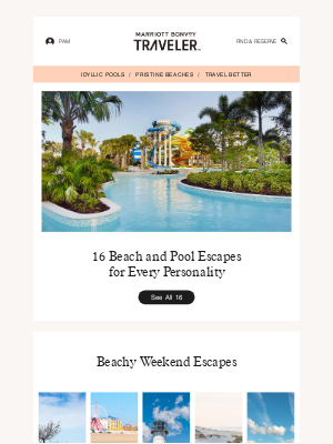 Marriott International - Inside: The Best Beaches and Pools, Period.
