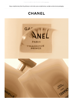 Chanel (United Kingdom) - The GABRIELLE CHANEL Art of Perfuming