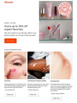 Glossier - Save big on expert favorites!