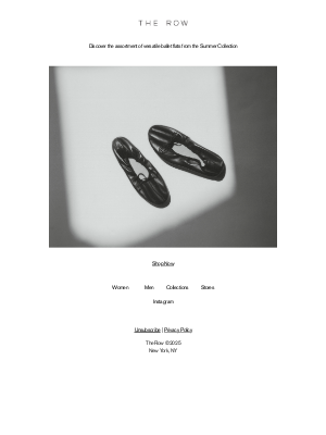 The Row (United Kingdom) - Summer Flats