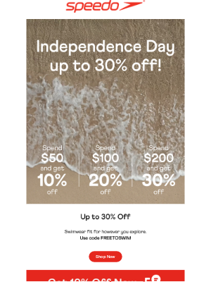 Speedo USA - Up to 30% Off Sitewide