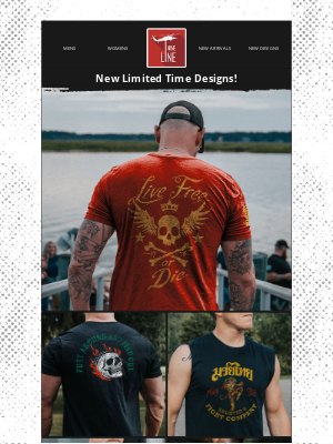 NineLineApparel - Fresh Limited Time Designs!
