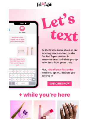 Red Aspen - Text Us, Maybe? 😉
