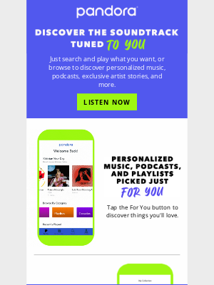 Pandora Radio - Welcome to music that’s all about you