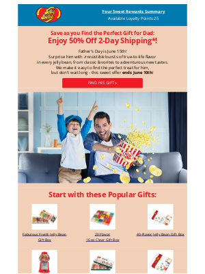 Jelly Belly Candy Company - Expedited Delivery Sale: Tasty Treats on the Double (Limited Time Offer)!