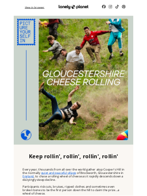 Lonely Planet - Would you take part in this quirky English tradition? 🧀