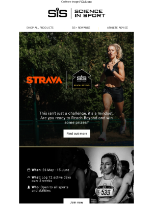 Science in Sport (United Kingdom) - Join our Strava Reach Beyond Challenge, howard