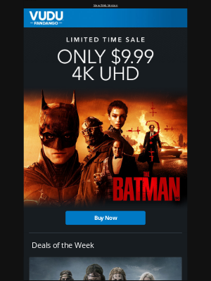 Vudu - Your Weekend Deals Are Here