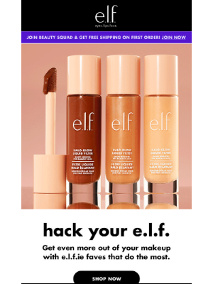 e.l.f. Cosmetics - 3 ways to hack your e.l.f. 💡💋